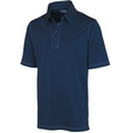 Sunice Men's Bremer Silver Fiber Short Sleeve Polo Shirt